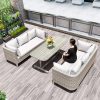 Outdoor Table and Chairs Set (Rain and Sun Protection) - Image 7