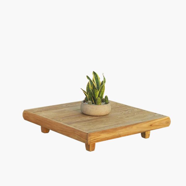 Outdoor Patio Teak Sofa Set - Image 10