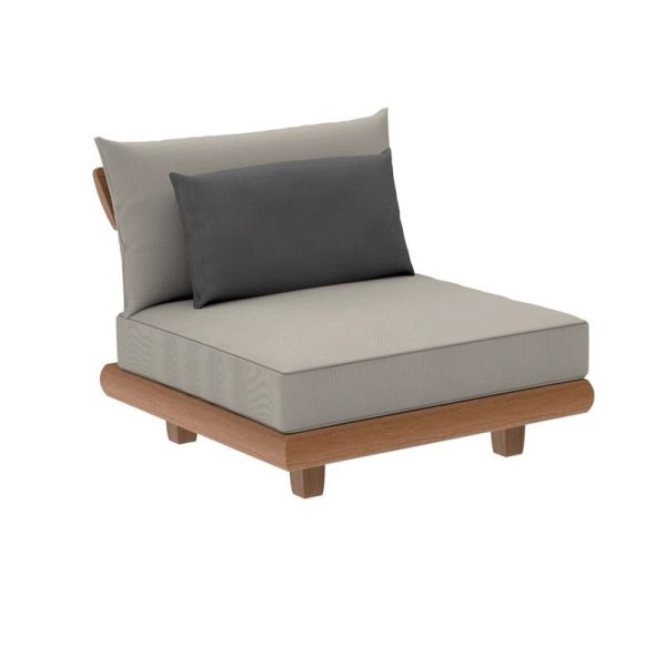 Outdoor Patio Teak Sofa Set - Image 11