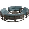 Outdoor semi-circular curved sofa (waterproof and sunproof) - Image 2