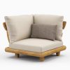 Outdoor Patio Teak Sofa Set - Image 6