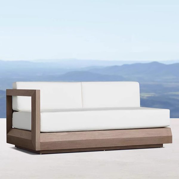 Teak Outdoor Waterproof Villa Patio Sofa - Image 8