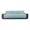 Outdoor Scandinavian Sofa Patio Sofa Coffee Table Set (Rain and Sun Proof) - Image 5