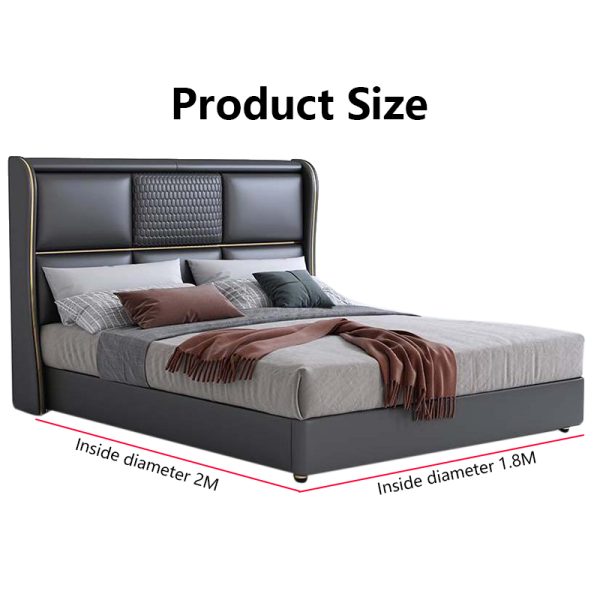 Minimalist master bedroom double bed - Image 5