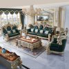 European head layer yellow cowhide sofa combination large living room furniture