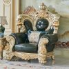 European head layer yellow cowhide sofa combination large living room furniture - Image 5